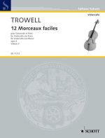 MORCEAUX FACILES(12) 3 OPUS 4 VIOLONCELLE