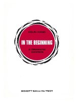 IN THE BEGINNING CHANT
