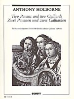 2 PAVANS AND 2 GALLIARDS