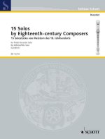 SOLOS(15) FLUTE A BEC
