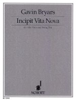 INCIPIT VITA NOVA -PARTITION+PARTIES SEPAREES