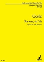 SUR TERRE, EN L'AIR OP. 64 ALTO-LIVRE +PARTITION