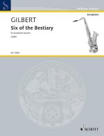 SIX OF THE BESTIARY SAXOPHONE-PARTITION+PARTIES SEPAREES