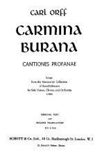 CARMINA BURANA OPERA