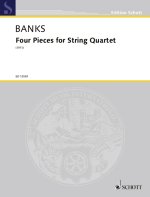 FOUR PIECES FOR STRING QUARTET MUSIQUE D'ENSEMBLE-PARTITION+PARTIES SEPAREES