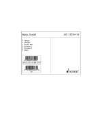 SEXTET MUSIQUE D'ENSEMBLE-ENSEMBLE DE PARTITIONS