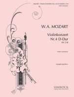 VIOLIN CONCERTO NO. 4 D MAJOR K 218 -PARTITION+PARTIES SEPAREES