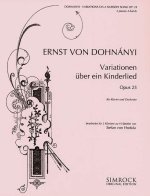 VARIATIONS ON A NURSERY SONG OP. 25 PIANO