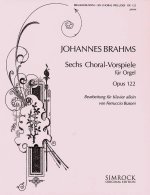 CHORALVORSPIELE(6) OP.122 PIANO