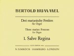 THREE MARIAN FRESCOS OP. 42 ORGUE