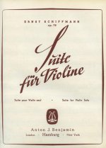 SUITE OP. 79 VIOLON