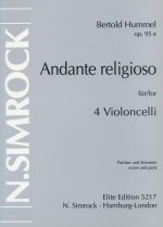 ANDANTE RELIGIOSO OP.95E -PARTITION+PARTIES SEPAREES