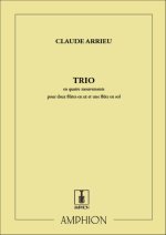 TRIO DE FLUTES COMPLET  MUSIQUE D'ENSEMBLE
