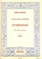 SYMPHONE OP 42 NO 5 EN FA POUR ORGUE