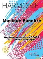 MUSIQUE FUNEBRE CONCERT BAND/HARMONIE-PARTITION+PARTIES SEPAREES