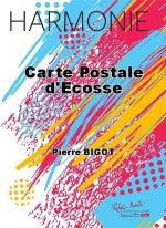 CARTE POSTALE D'ECOSSE CONCERT BAND/HARMONIE-PARTITION+PARTIES SEPAREES
