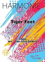 TIGER FEET CONCERT BAND/HARMONIE-PARTITION+PARTIES SEPAREES