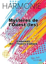 MYSTERES DE L'OUEST (LES) CONCERT BAND/HARMONIE-PARTITION+PARTIES SEPAREES