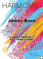 JAMES BOND CONCERT BAND/HARMONIE-PARTITION+PARTIES SEPAREES