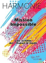 MISSION IMPOSSIBLE CONCERT BAND/HARMONIE-PARTITION+PARTIES SEPAREES