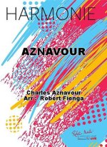 AZNAVOUR CONCERT BAND/HARMONIE-PARTITION+PARTIES SEPAREES