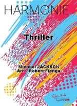 THRILLER CONCERT BAND/HARMONIE-PARTITION+PARTIES SEPAREES