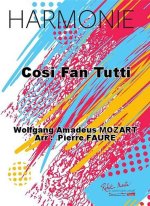 COSI FAN TUTTI CONCERT BAND/HARMONIE-PARTITION+PARTIES SEPAREES