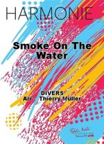 SMOKE ON THE WATER CONCERT BAND/HARMONIE-PARTITION+PARTIES SEPAREES