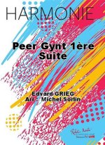 PEER GYNT 1ERE SUITE CONCERT BAND/HARMONIE-PARTITION+PARTIES SEPAREES