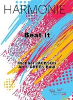 BEAT IT CONCERT BAND/HARMONIE-PARTITION+PARTIES SEPAREES