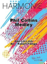 PHIL COLLINS MEDLEY CONCERT BAND/HARMONIE-PARTITION+PARTIES SEPAREES