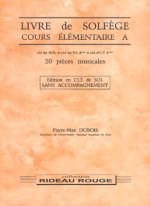 LIVRE DE SOLFEGE : COURS ELEMENTAIRE A LIVRE SUR LA MUSIQUE