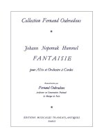 JOHANN NEPOMUK HUMMEL: FANTASIE