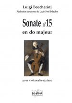 SONATE POUR VIOLONCELLE ET PIANO N 15