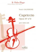 CAPRICCIO - OPUS 37 N02 POUR VIOLON SOLO