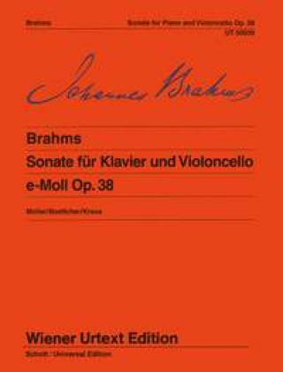 SONATE E O38 VIOLONCELLE