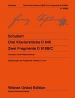 DREI KLAVIERSTUCKE D 946 PIANO