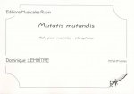 MUTATIS MUTANDIS
