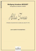 ALLA TURCA (VERSION QUATUOR DE SAXOPHONES)