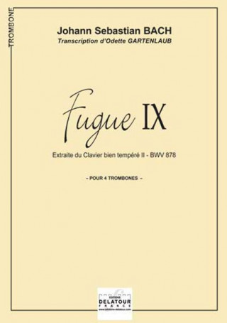 FUGUE IX (VERSION 4 TROMBONES)