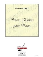 LISZT PIECES CHOISIES PIANO BOOK PIANO