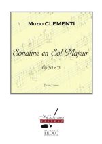 CLEMENTI MUZIO SONATINE IN G MAJOR OP 36 NO 5 PIANO BOOK PIANO