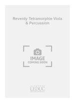 REVERDY TETRAMORPHIE VIOLA & PERCUSSION BOOK