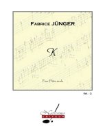 JUNGER K FLUTE SOLO BOOK
