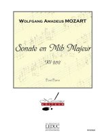MOZART SONATA IN EB MAJOR KV282 PIANO BOOK PIANO