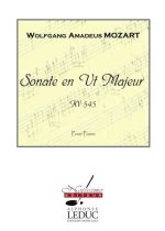 MOZART SONATA IN C MAJOR KV545 PIANO BOOK PIANO
