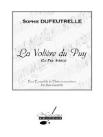 SOPHIE DUFEUTRELLE: LA VOLIERE DU PUY (LE PUY AVIARY)