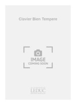 BACH JS CLAVIER BIEN TEMPERE BWV862 A 869 LIVRE 1 VOLUME 3 PIANO BOOK PIANO