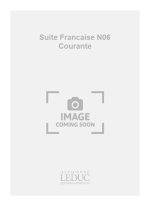 BACH JS SUITE FRANCAISE NO.6 COURANTE PIANO BOOK PIANO