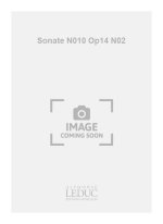 BEETHOVEN LUDWIG VAN SONATE NO.10 OP.14 NO.2 PIANO BOOK PIANO